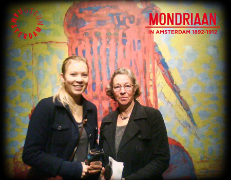 frederiek bij Mondriaan in Amsterdam 1892-1912