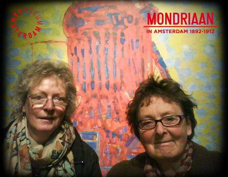 Anneke bij Mondriaan in Amsterdam 1892-1912
