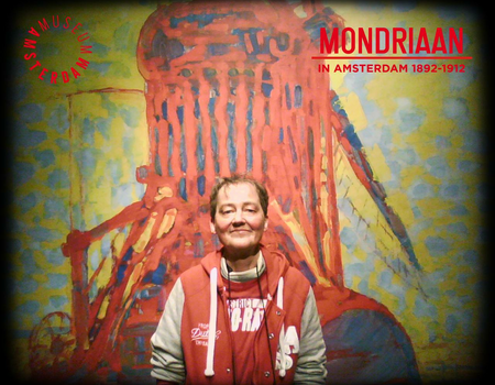 helge bij Mondriaan in Amsterdam 1892-1912