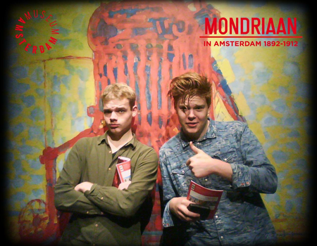 Vincent bij Mondriaan in Amsterdam 1892-1912