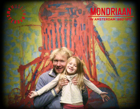 Runa bij Mondriaan in Amsterdam 1892-1912