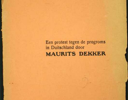 Over Maurits Dekker (1)