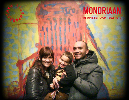Vanda bij Mondriaan in Amsterdam 1892-1912