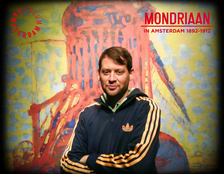 Gibran  bij Mondriaan in Amsterdam 1892-1912