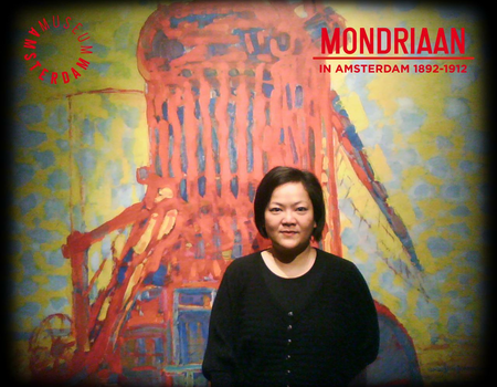 Sandra bij Mondriaan in Amsterdam 1892-1912