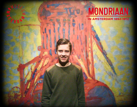 engel bij Mondriaan in Amsterdam 1892-1912