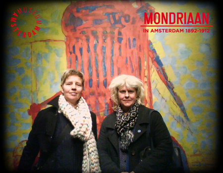 monique bij Mondriaan in Amsterdam 1892-1912