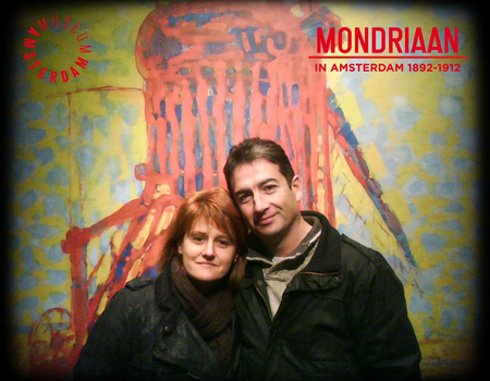Karen bij Mondriaan in Amsterdam 1892-1912