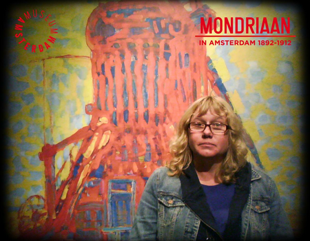 Margaret-Ann bij Mondriaan in Amsterdam 1892-1912