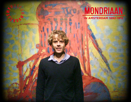 pieter bij Mondriaan in Amsterdam 1892-1912