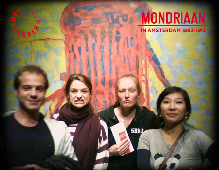 mindy bij Mondriaan in Amsterdam 1892-1912