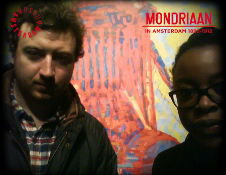 Temi bij Mondriaan in Amsterdam 1892-1912