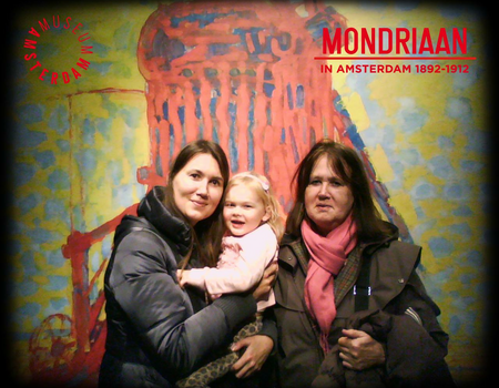 anneke bij Mondriaan in Amsterdam 1892-1912