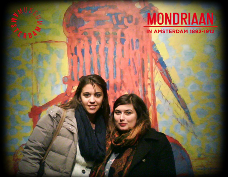Virginie bij Mondriaan in Amsterdam 1892-1912