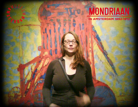 Knien bij Mondriaan in Amsterdam 1892-1912