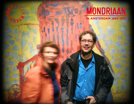 Michiel bij Mondriaan in Amsterdam 1892-1912