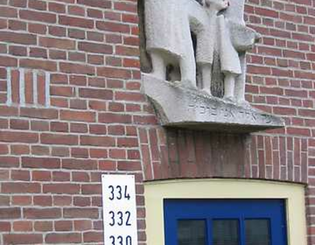 Monument in de President Brandstraat