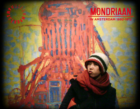 Sabrina Tzu-Ching bij Mondriaan in Amsterdam 1892-1912