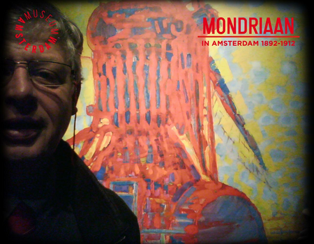 Dirk bij Mondriaan in Amsterdam 1892-1912