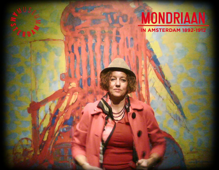 Elly bij Mondriaan in Amsterdam 1892-1912