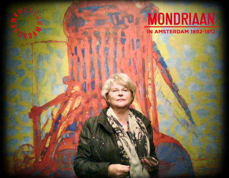 dinie bij Mondriaan in Amsterdam 1892-1912