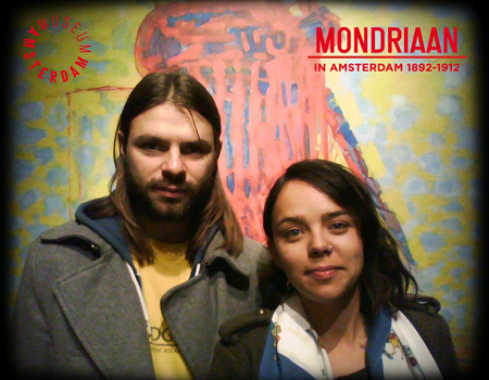 lyuba bij Mondriaan in Amsterdam 1892-1912