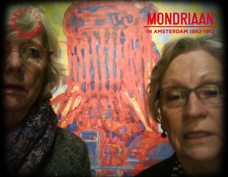 hanneke bij Mondriaan in Amsterdam 1892-1912
