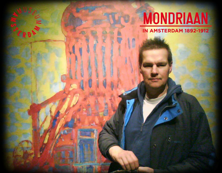 maarten bij Mondriaan in Amsterdam 1892-1912