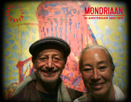 Bruce bij Mondriaan in Amsterdam 1892-1912