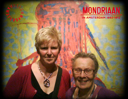 Joke bij Mondriaan in Amsterdam 1892-1912
