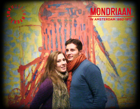 Michele bij Mondriaan in Amsterdam 1892-1912