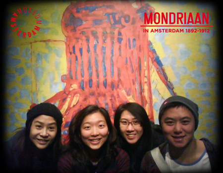 B bij Mondriaan in Amsterdam 1892-1912