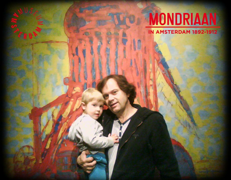 Cootje bij Mondriaan in Amsterdam 1892-1912