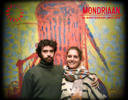 shirin bij Mondriaan in Amsterdam 1892-1912