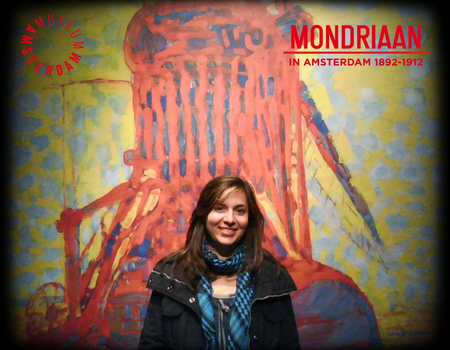 elli bij Mondriaan in Amsterdam 1892-1912