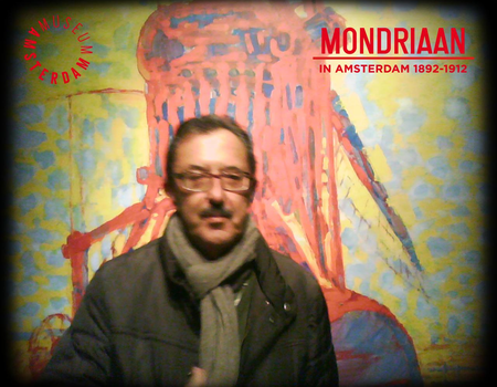 Ana bij Mondriaan in Amsterdam 1892-1912