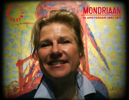 anne  bij Mondriaan in Amsterdam 1892-1912