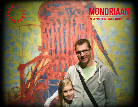 Adriaan bij Mondriaan in Amsterdam 1892-1912