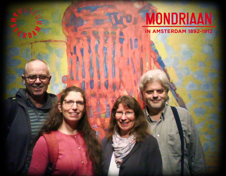 bruce bij Mondriaan in Amsterdam 1892-1912