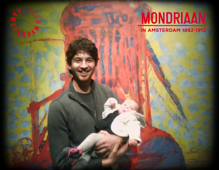 Frederick bij Mondriaan in Amsterdam 1892-1912