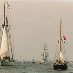 Piet van Roemburg, foto gemaakt tijdens Sail 1990