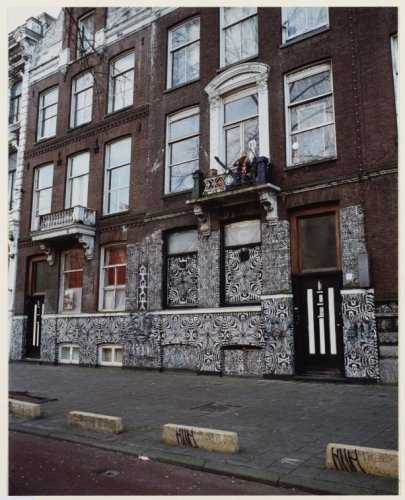 Zebrahuis, omstreeks 1981. Foto Stadsarchief Amsterdam Beeldbank