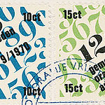 Envelop Oranje vrijstaat (Amsterdam kabouterstad), 1970 (detail)