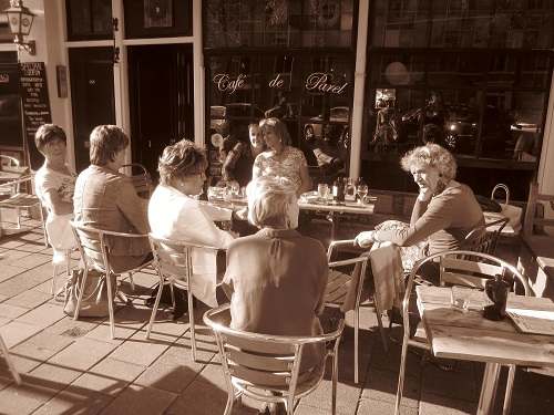 T&T Amsterdam bij Cafe de Parel, foto van Jeanine Squirrel (2015)