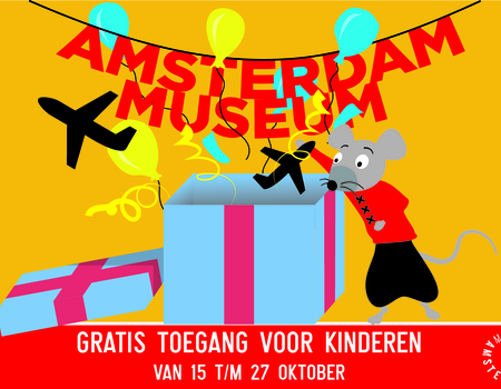 Kinderen krijgen gratis toegang tot Amsterdam Museum tijdens de herfstvakantie.