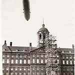 De Graf Zeppelin boven de Dam, 1929