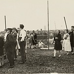 In afwachting van de Zeppelin op het dak, 1929