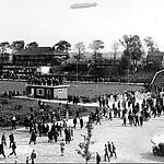 De Graf Zeppelin boven Schiphol, 1929