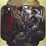William Maw Egley, Omnibus Life in London, Tate 1859