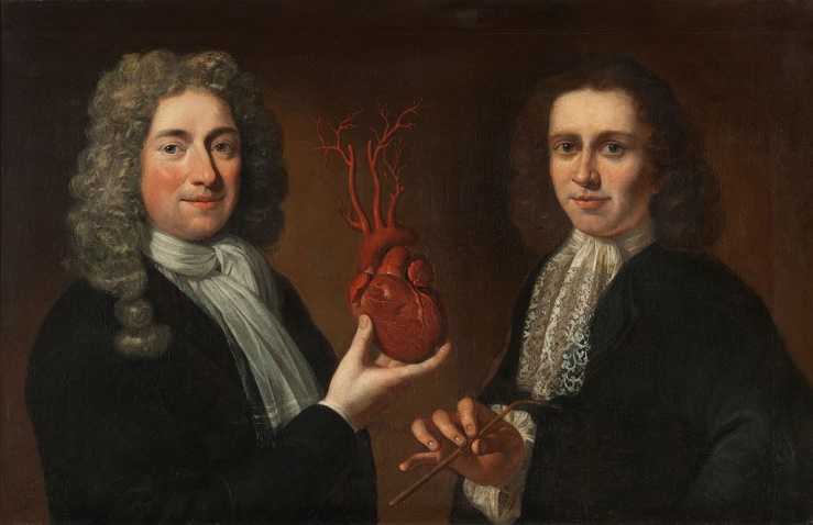 Jurriaan Pool, Twee overlieden van het Chirurgijnsgilde, 1699, Collectie Amsterdam Museum